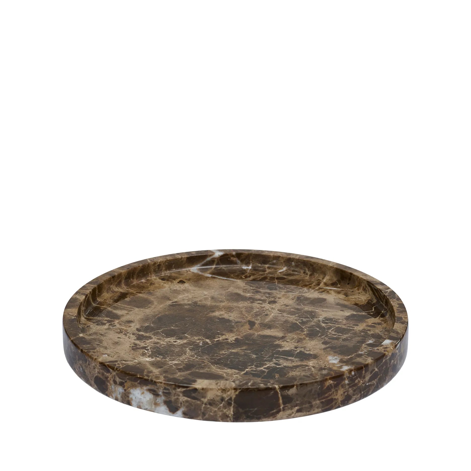 Marble II rundes Marmortablett